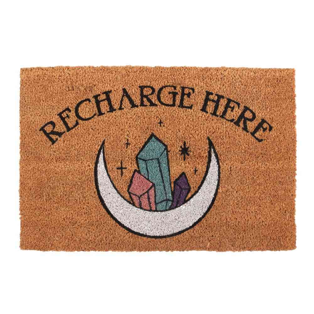 Something Different - Natural Recharge Here Crystal Fußmatte - Mehrfarben